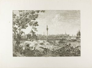 Vue imaginaire de Padoue, de Vedute