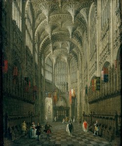 Intérieur de la chapelle Henri VII, abbaye de Westminster