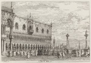 La Piera del Bando. V. [en bas à droite], vers 1735-1746