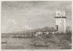 La Torre di Malghera, vers 1735-1746 - Canaletto