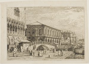 le Preson. V., de Vedute - Canaletto