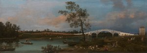 Vieux pont de Walton - Canaletto