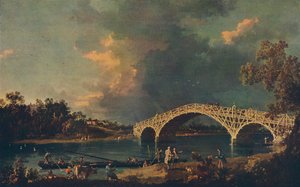 Vieux pont de Walton, 1754 - Giovanni Antonio Canal