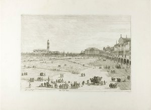 Prà della Valle, des Vedute - Canaletto
