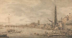 La ville de Westminster depuis près de la porte d