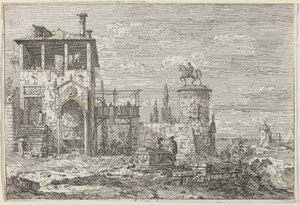 Le Monument Équestre, vers 1735-1746