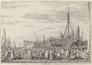 Le Marché sur le Molo - Canaletto