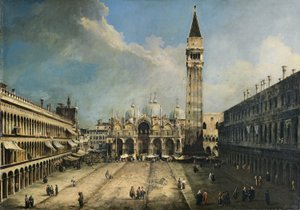 La place Saint-Marc à Venise - Canaletto