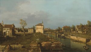La Porta Portello, Padoue, c. 1741-1742 - Canaletto