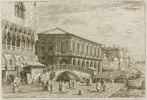 La Prison, de Vedute - Canaletto