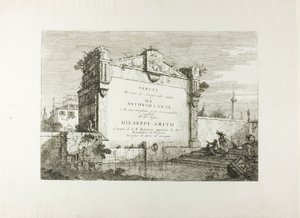 Page de titre, des Vedute - Canaletto