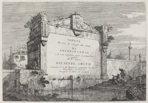 Page de titre, c. 1735-1746 - Canaletto