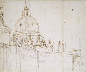 Venise: La Dogana di Mare et S. Maria della Salute, milieu du 18ème siècle