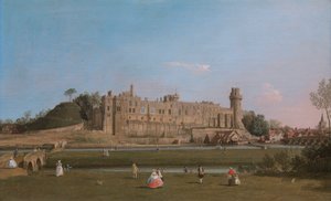 Château de Warwick - Canaletto