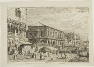 le Preson. V., de Vedute - Canaletto