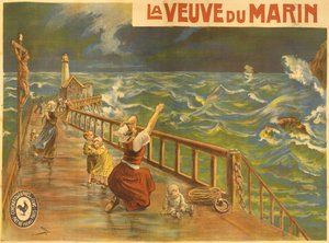 Affiche pour le film muet Pathé 