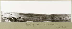 Vue depuis Kurd Hill, septembre 1917 - Capt. Arthur Rhodes