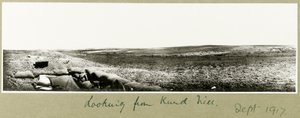 Vue depuis Kurd Hill, septembre 1917