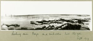 Vue sur Gaza et Umbrella Hill, septembre 1917 - Capt. Arthur Rhodes