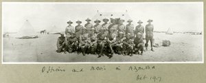 Officiers et sous-officiers dans N.Z.M.A.A., octobre 1917 - Capt. Arthur Rhodes