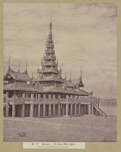 N° 77. Amerapoora. Le palais des eaux du roi - Capt. Linnaeus Tripe