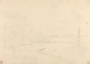 Maison des poissons, Île de Wight, septembre 1826 - Capt. Thomas Hastings