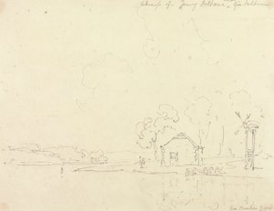 Depuis la rivière Beaulieu, Hampshire - Capt. Thomas Hastings