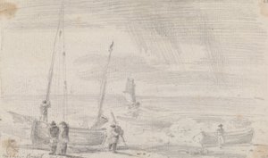 Plage de Hastings, 5 novembre 1815 - Capt. Thomas Hastings