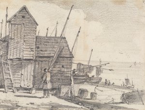 Plage de Hastings, 7 octobre 1820 - Capt. Thomas Hastings