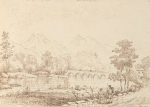 Pont de Lown menant à la brèche de Dunloh - Capt. Thomas Hastings
