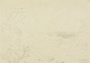 Près de Swainstone, île de Wight, août 1829 - Capt. Thomas Hastings
