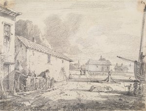 Sur la plage de Hastings, 12 octobre 1820 - Capt. Thomas Hastings