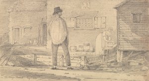 Sur la plage de Hastings, août 1821 - Capt. Thomas Hastings