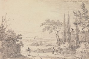 Sur la route de Newport, avril 1826