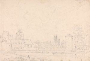 Sur la Stour près de West Gate, Canterbury - Capt. Thomas Hastings