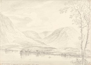 Partie de Mellbreak sur le lac Crummock, 1er août 1835 - Capt. Thomas Hastings