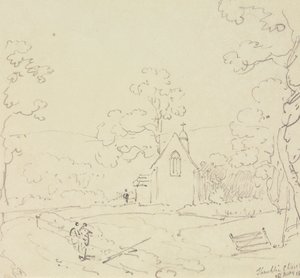 Église de Shanklin, Île de Wight, 28 mai 1829 - Capt. Thomas Hastings
