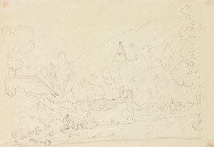 Croquis de cottages dans les arbres - Capt. Thomas Hastings