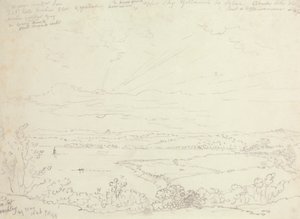 Coucher de soleil, Beachley, 29 mai 1846 - Capt. Thomas Hastings