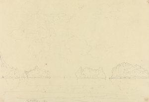 Les Aiguilles, île de Wight - Capt. Thomas Hastings