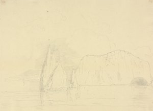 Les Aiguilles et les falaises de Freshwater, île de Wight