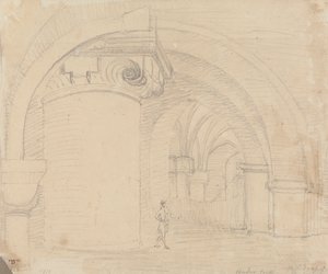 Souterrain, cathédrale de Canterbury - Capt. Thomas Hastings
