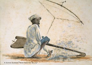 Nettoyeur de coton, Inde - Captain Cornelius Francis James