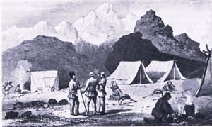 Camp dans l