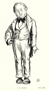 Personnage de Dickens : R W Wilfer - Captain Edward Henry Handley Read