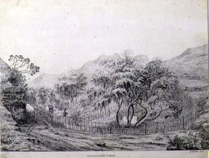 Tombe de Napoléon à Longwood sur l