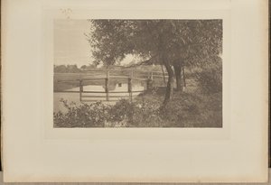 Sur le "Sow", près de la maison de Walton à Shallowford