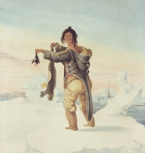 Un Esquimau des îles Sauvages, 1821 - Captain George Francis Lyon