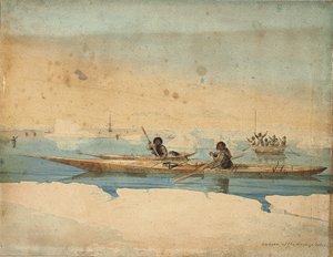Canoës des Îles Sauvages, détroit d