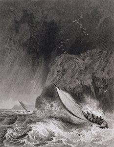 Les bateaux au large de l